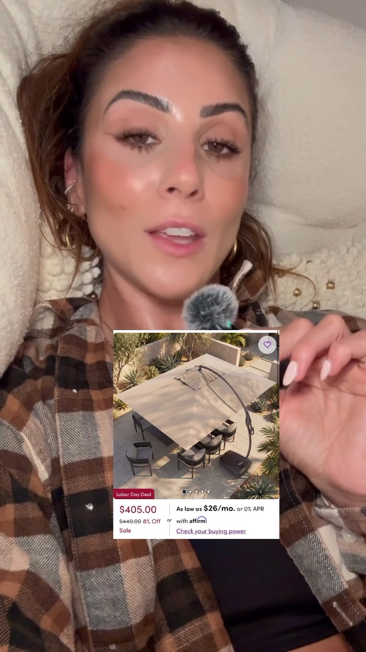 #ad what I’d be shopping during the @Wayfair  Labor Day Clearance

Umbrellas, lounge sets, dining chairs — outdoor pieces that make the space feel finished, all up to 70% off through September 7. Plus free and easy delivery over $35.

If your patio’s been needing a little something, this is the sale to shop it on.

Shop it all here!

#Wayfair #WayfairPartner