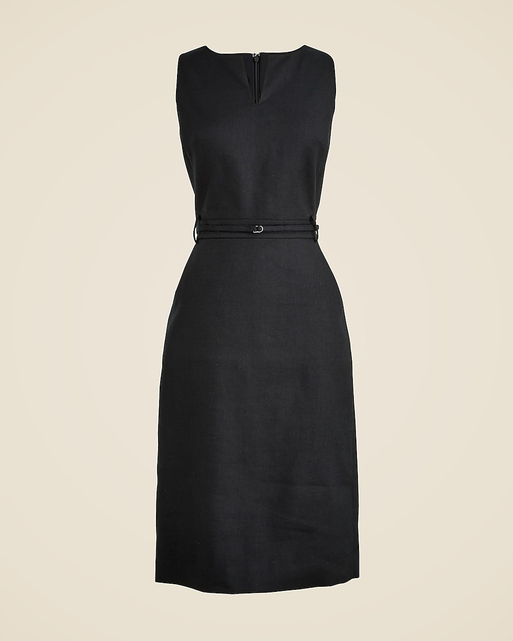 Executive dress in stretch linen blend | J. Crew US