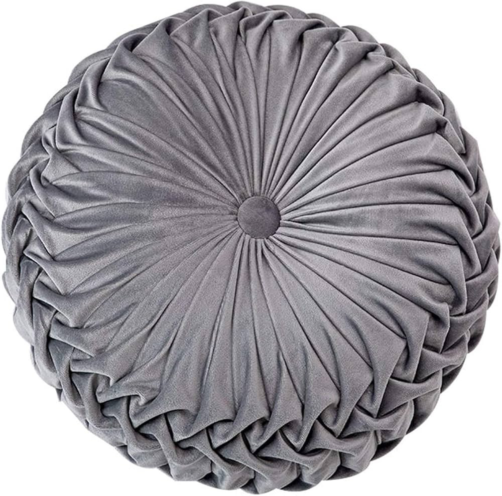 Throw Pillow for Couch Decorative 3D Pumpkin Vehicle Wheel Round Velvet Cushion for Sofa Bed Chai... | Amazon (CA)