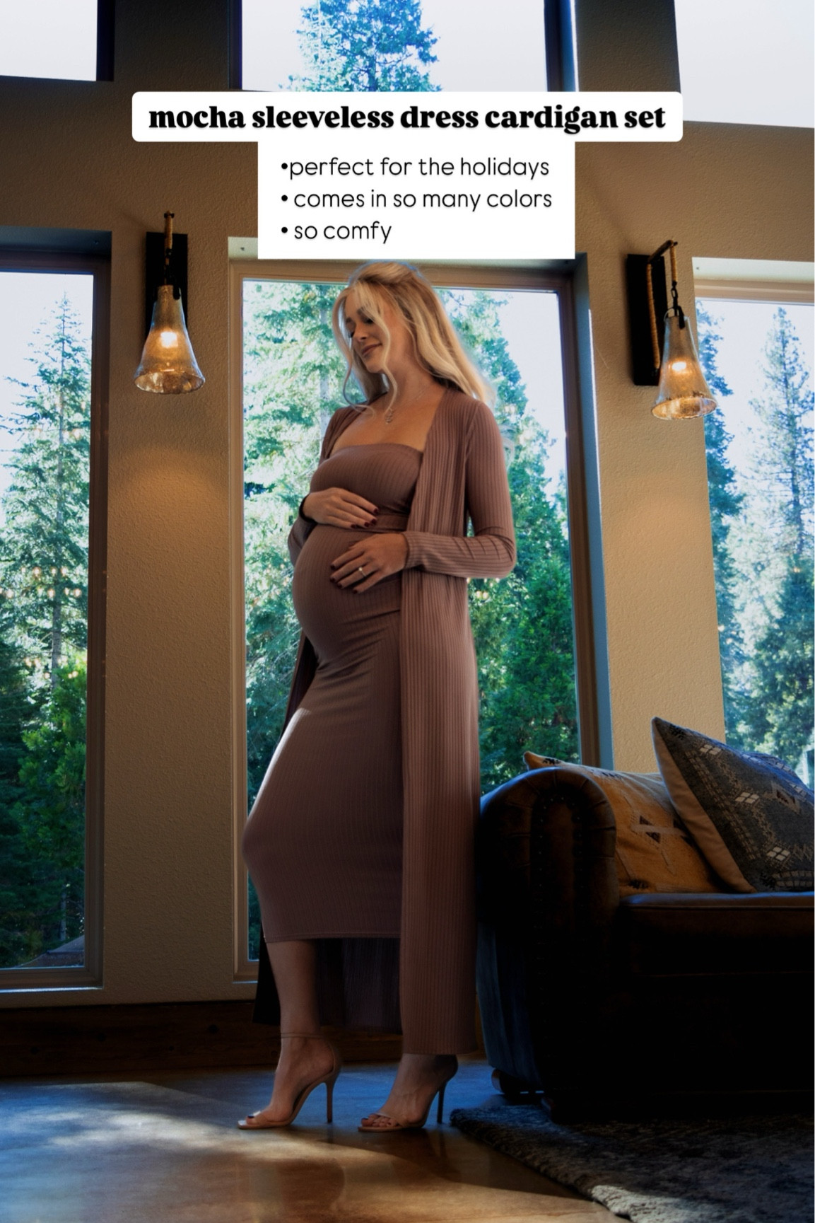 maternity outfit perfect for the holidays!

#LTKBump #LTKFamily #LTKHoliday