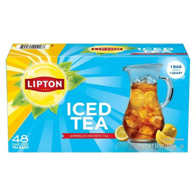 Lipton Family Size Iced Tea Bags - 48ct | Target