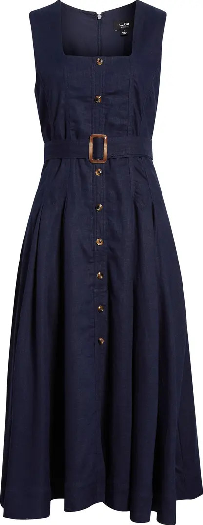 Belted Midi Dress | Nordstrom