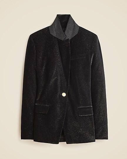Collection Helena blazer in metallic corduroy | J. Crew US
