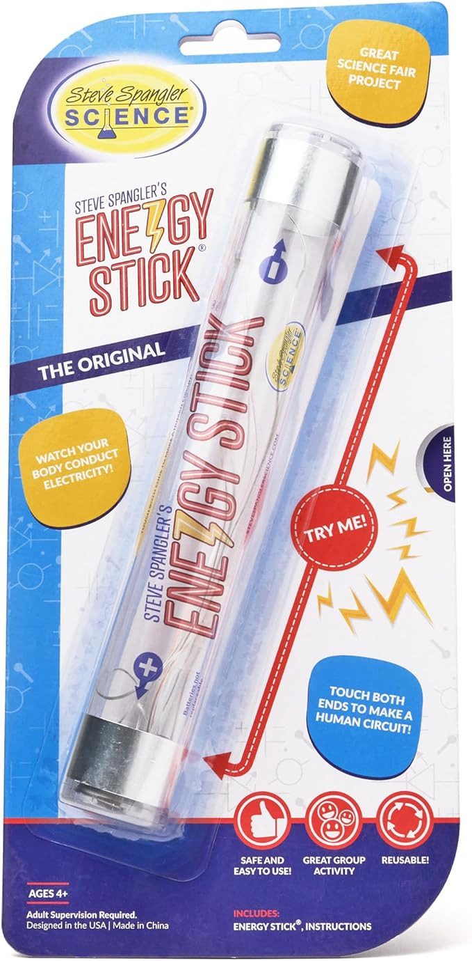 Steve Spangler Science Energy Stick – Fun Science Kits for Kids to Learn About Conductors of El... | Amazon (US)