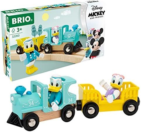 BRIO 32260 Disney Mickey and Friends: Donald & Daisy Duck Train | Wooden Toy Train Set for Kids A... | Amazon (CA)