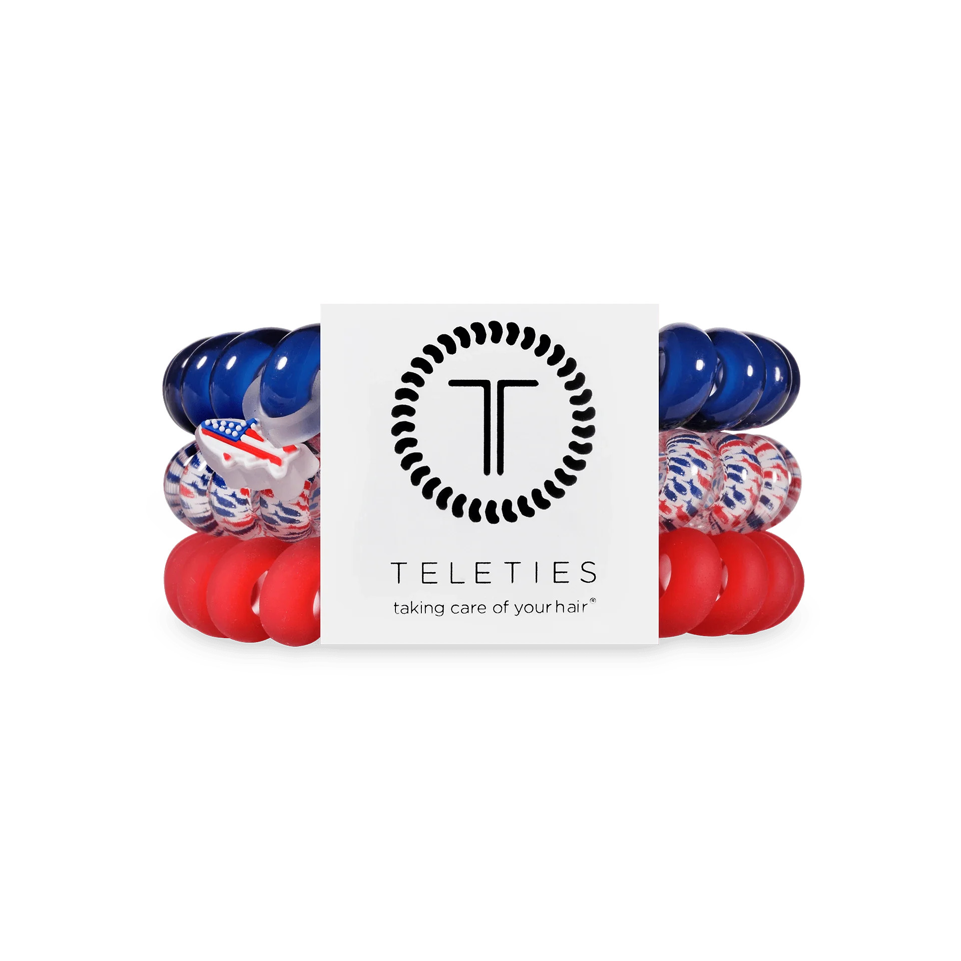 Sea to Shining Sea Large Hair Ties | TELETIES