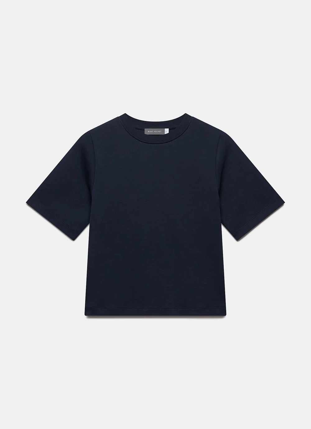 Navy Ultimate Cotton T-Shirt | Mint Velvet