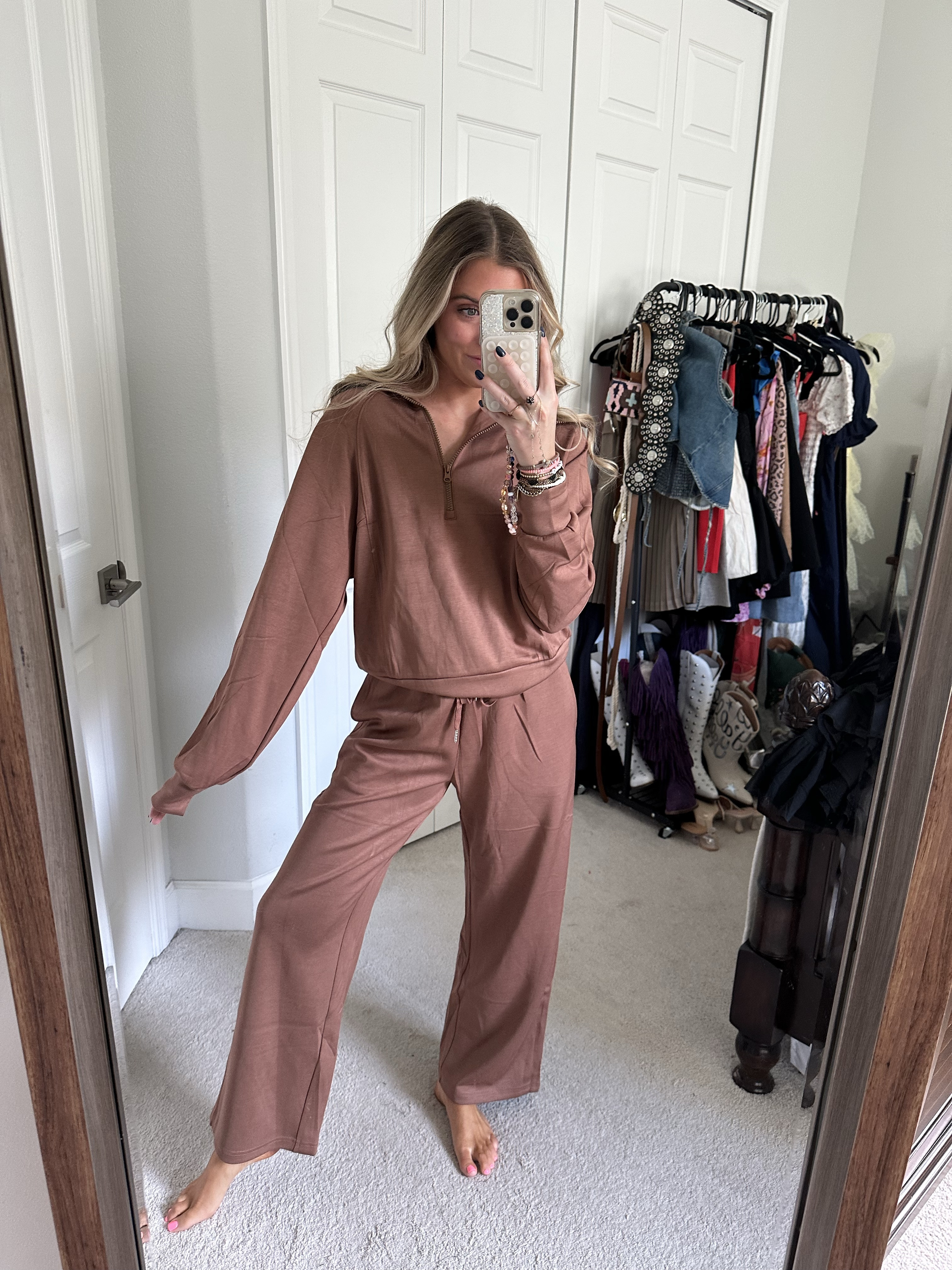 Amazon MEROKEETY Women's 2 Piece Outfits 2024 Long Sleeve Half Zip Sweatshirt Wide Leg Sweatpants Lounge Sets. #amazon #amzonfinds #amazonmusthaves #amazonvirtualtryon #amazonfavorites #amazonfashion #founditonamazon #founditonamazonfashion amazon haul, amazon clothing haul, affordable fashion, clothing haul, fall clothing haul, fall fashion, fall trends, winter clothing haul, amazon fashion, amazon finds, amazon fashion 2024. 

#LTKSeasonal #LTKTravel #LTKFindsUnder50