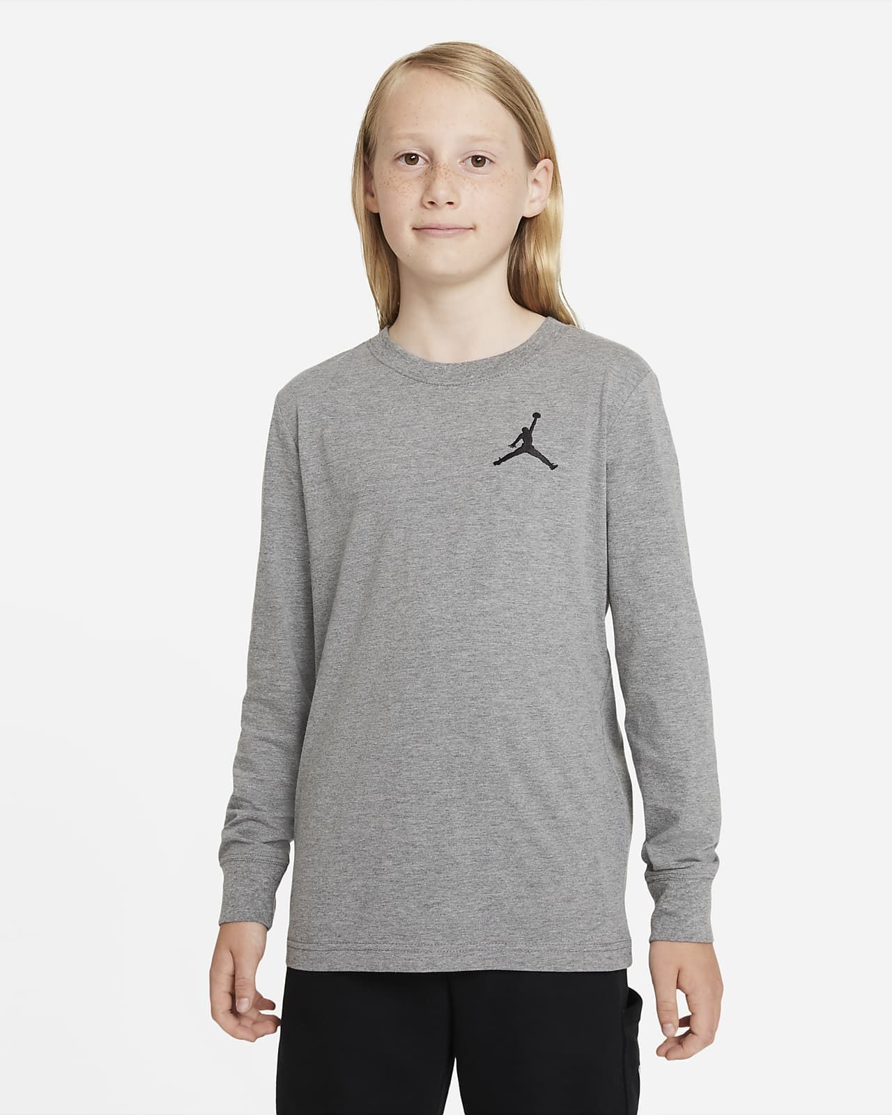 Big Kids' (Boys') Long-Sleeve T-Shirt | Nike (US)