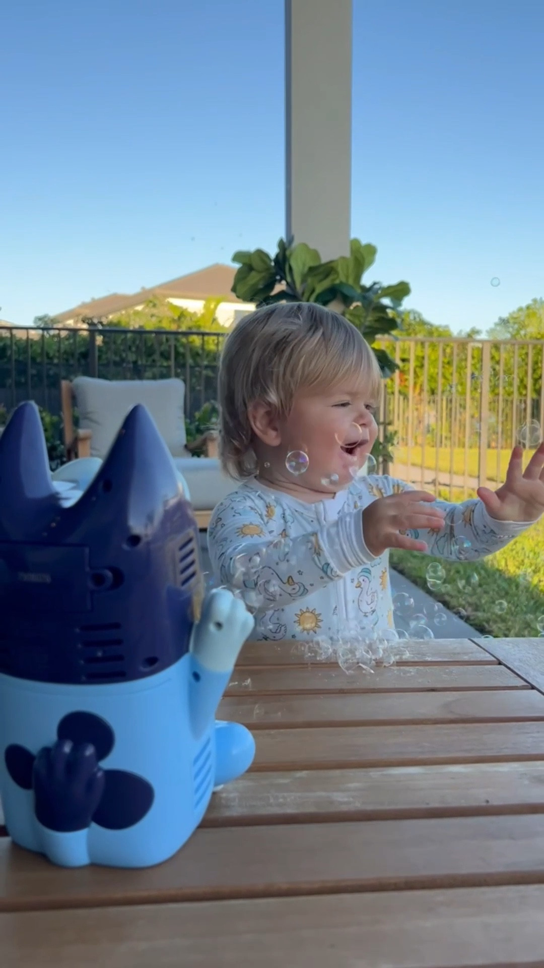 Our favorite way to start the day🫧
Latest obsession: Bluey bubble maker 🙊 PS: it even plays the theme song 🥹 — it’s so cute watching him dance along!

#LTKKids #LTKFamily #LTKBaby