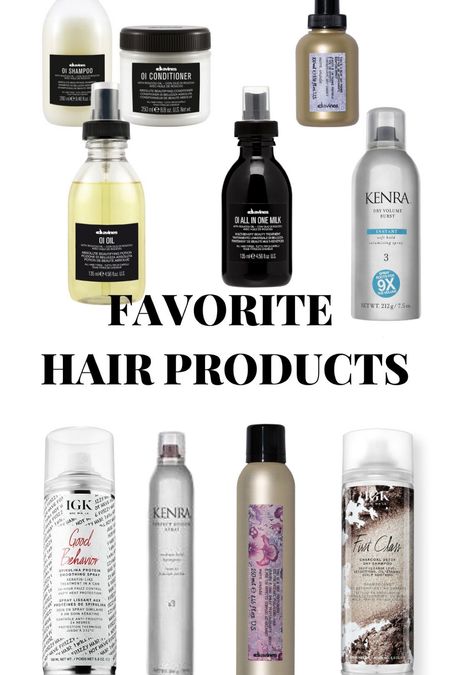 My favorite hair products! 

#LTKbeauty