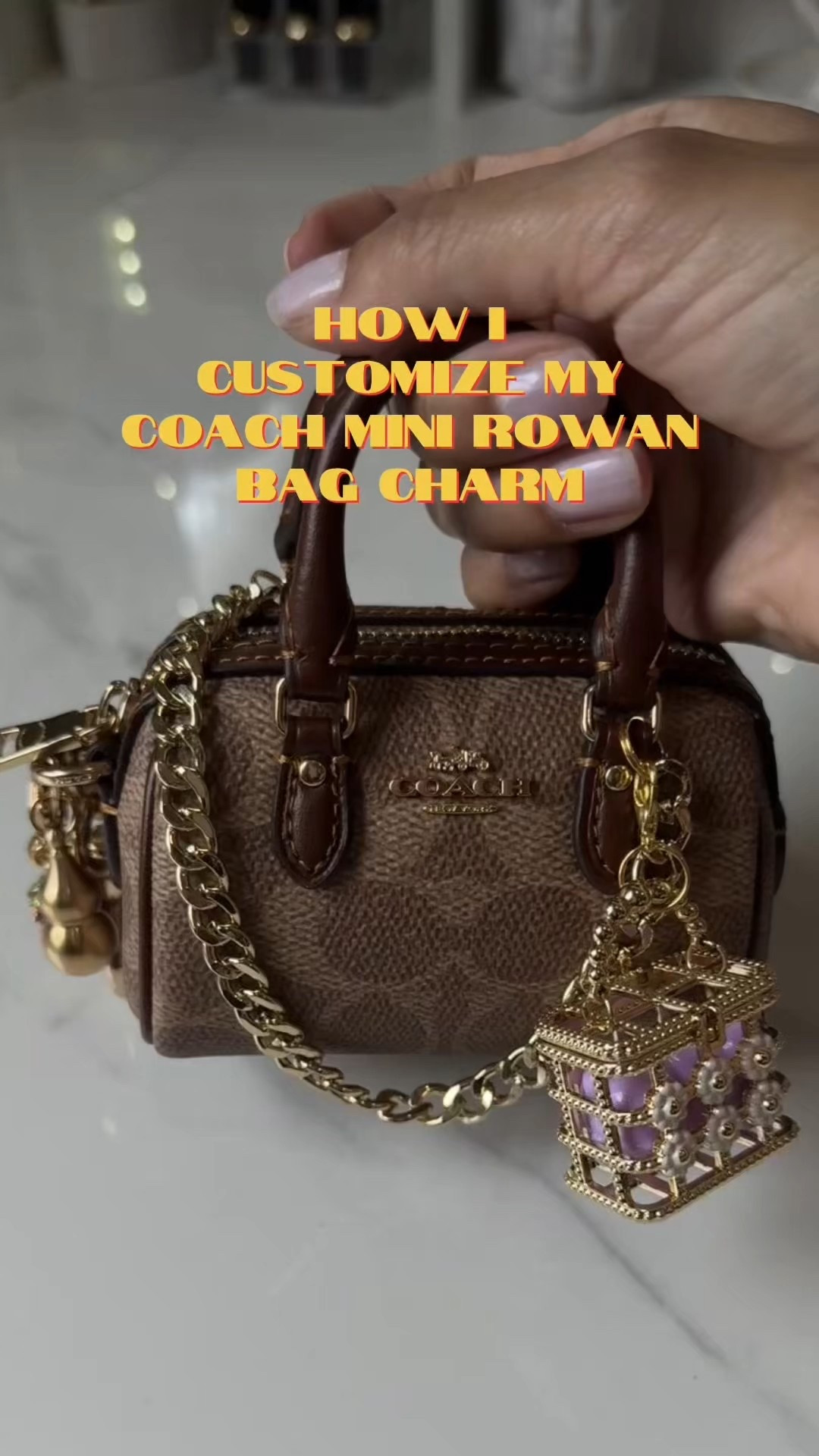 Items I use to customize my Coach Mini Rowan Bag Charm so I can use it as a micro mini crossbody bag

#LTKStyleTip #LTKItBag #LTKU