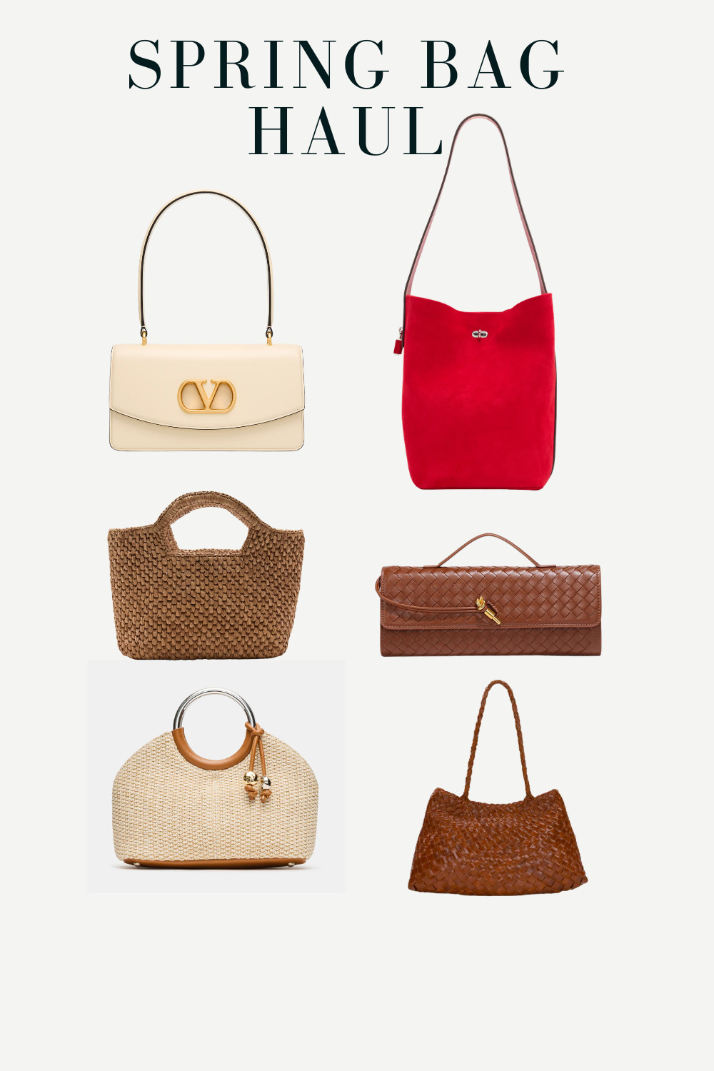 Spring bag haul. Shop my favorite bags below!  

 #LTKgrwm #LTKootd #LTKOver40