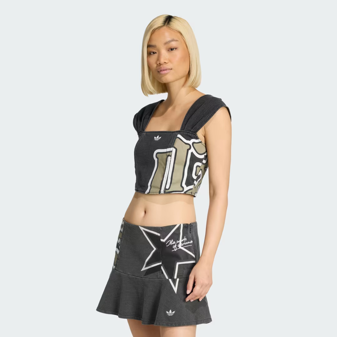 ADIDAS ORIGINALS GFX COURSAGE Grey 10 - Womens Originals Corset | adidas (US)