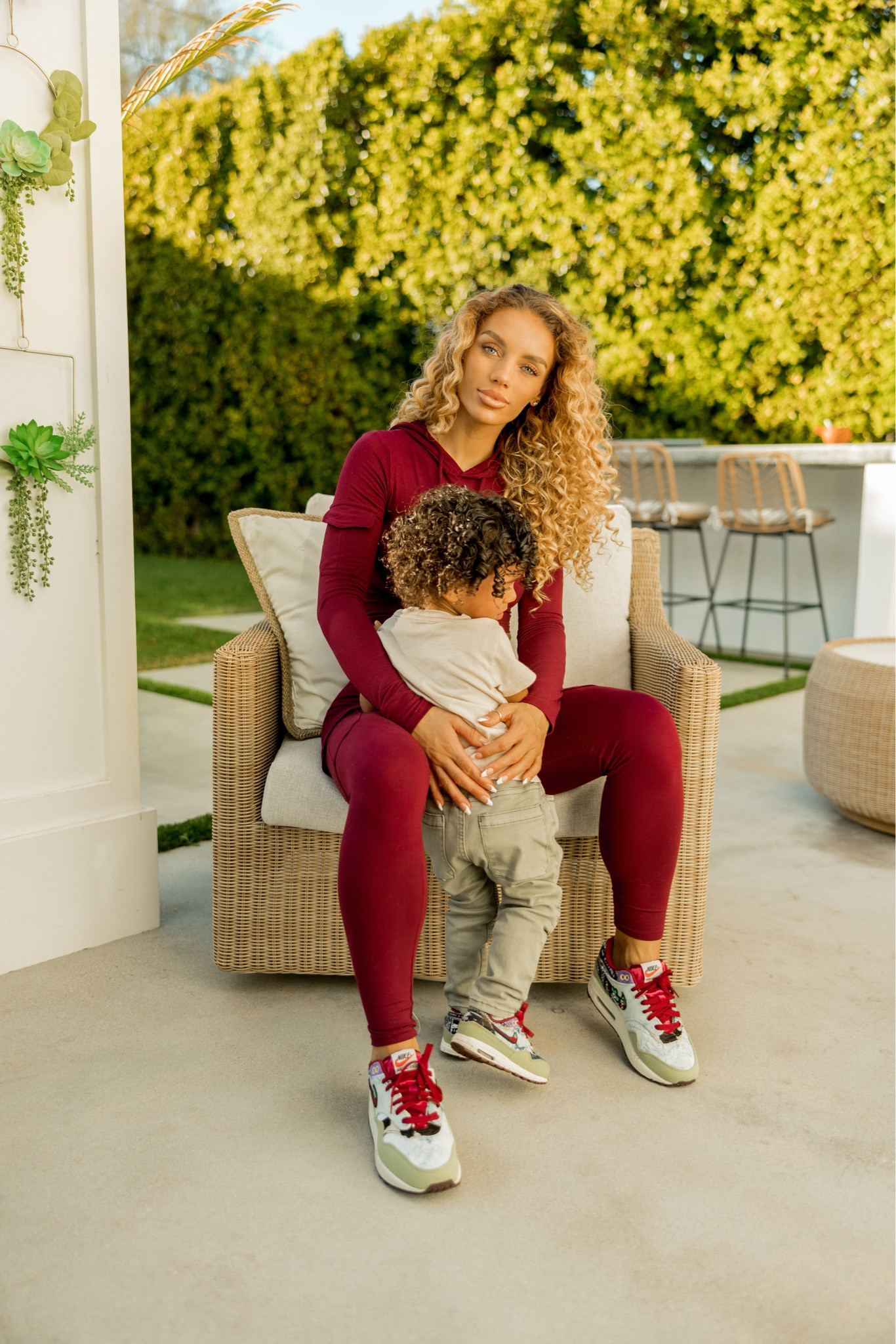 Matching my Mimi with our air max’s 😍