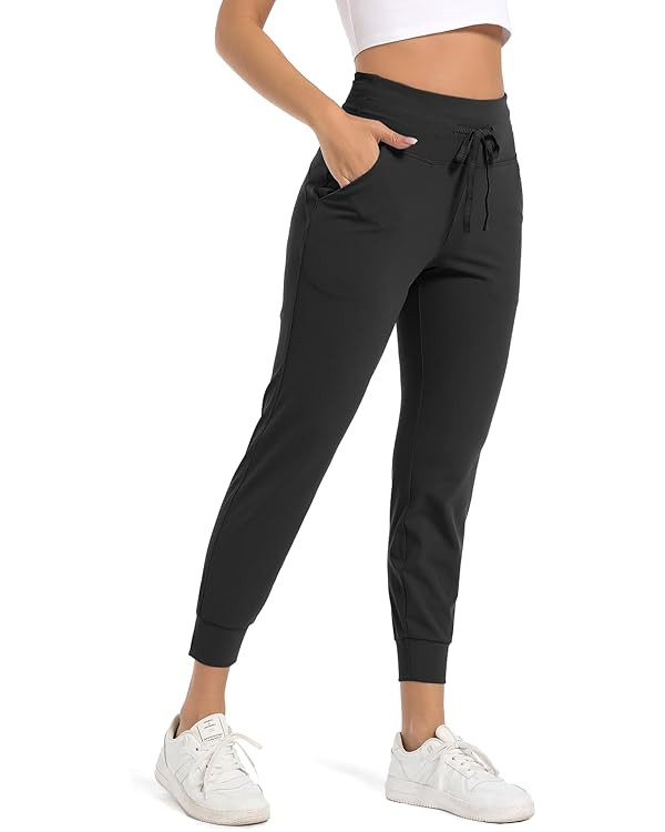Women's Joggers Pants Lightweight Running Sweatpants with Pockets Athletic Tapered Casual Pants f... | Amazon (US)