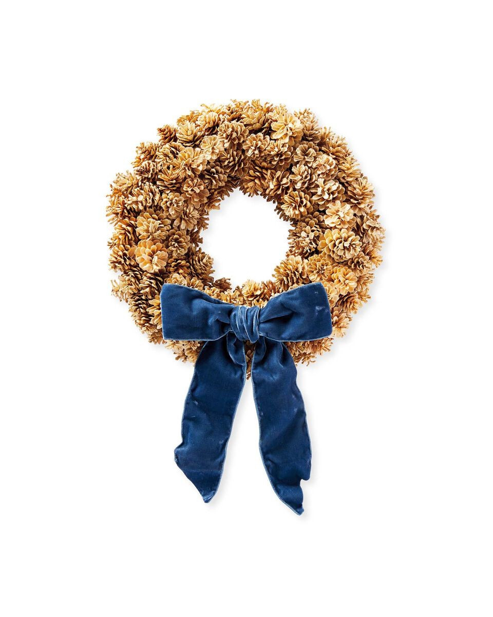 Pinecone Wreath | Serena and Lily