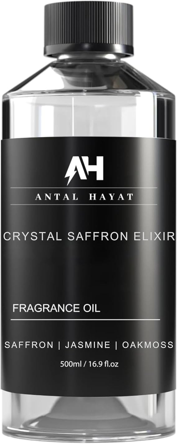 Hotel Diffuser Oil Crystal Saffron Elixir Inspired by The Baccarat Hotel Scent 500ml - Home Luxur... | Amazon (US)