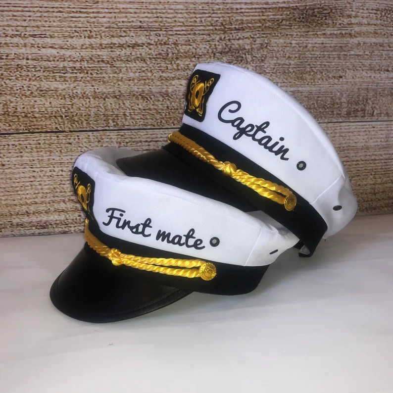 Nautical Captain's Hat Gift for New Boat Owner Captain - Etsy | Etsy (US)