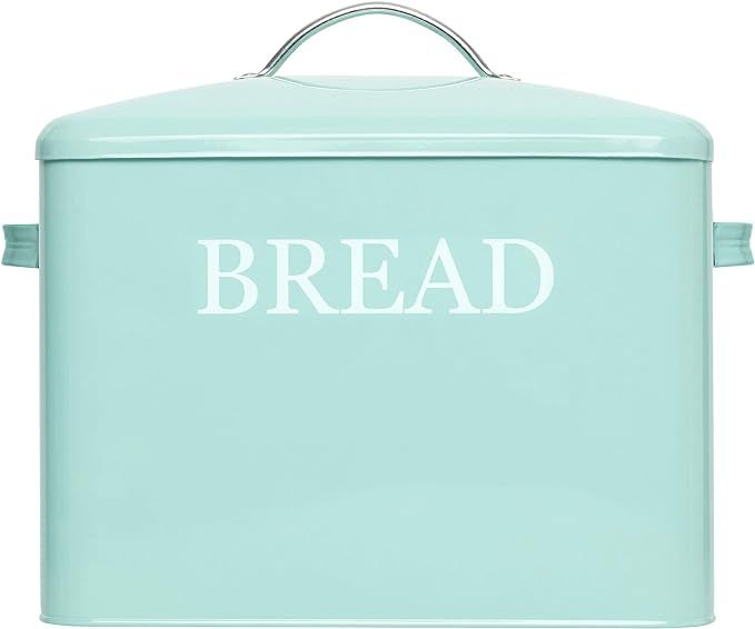 Extra Large Bread Box Teal - Bread Boxes For Kitchen Counter Holds 2+ Loaves For All Your Bread S... | Amazon (US)
