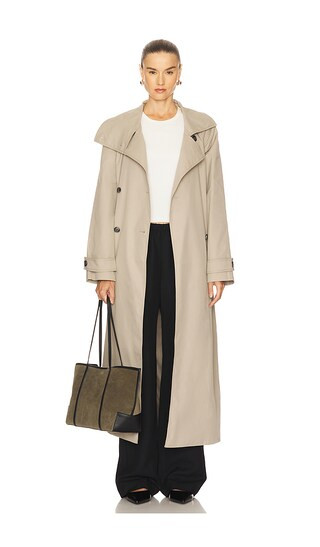Sahayes Coat in Aluminium | Revolve Clothing (Global)