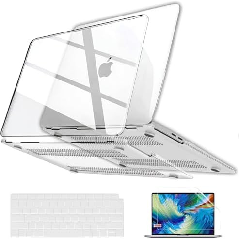 GVTECH for MacBook Air 13 inch Crystal Clear Case 2020 2019 2018 A2337 M1 A2179 A1932, Plastic Ha... | Amazon (CA)