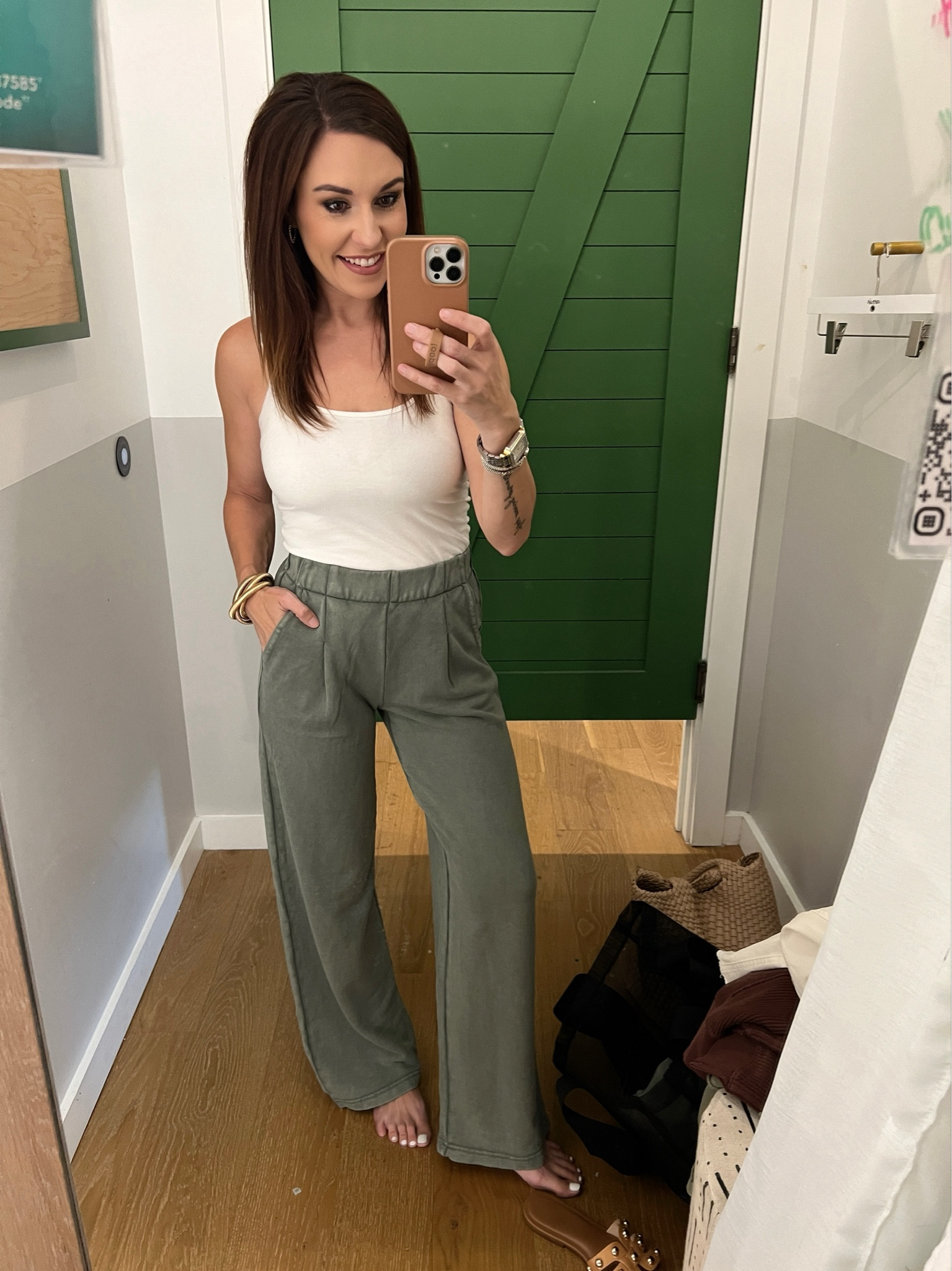 Aerie trousers. So soft! 