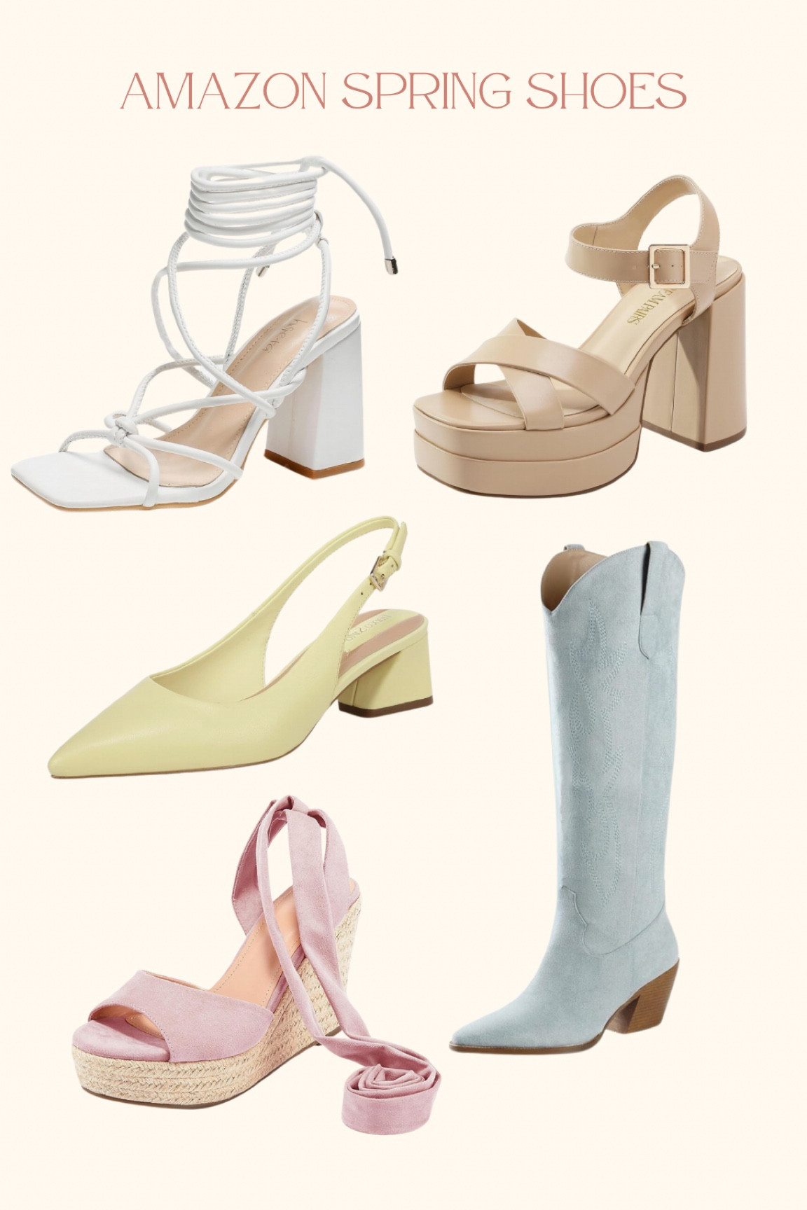 Spring shoes from Amazon 👡🌼🩵 

#LTKFindsUnder50 #LTKFindsUnder100 #LTKShoeCrush