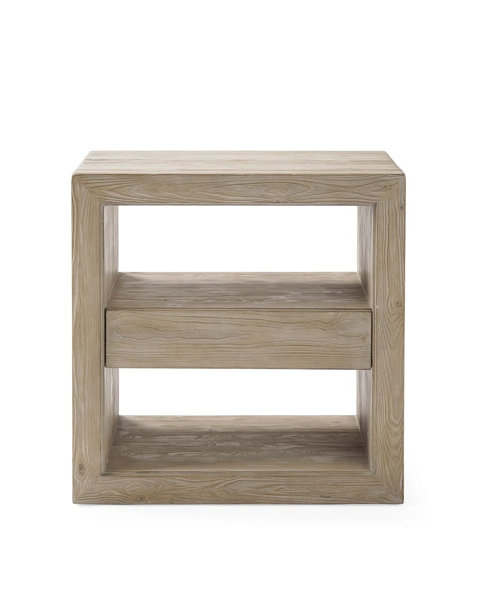 Atelier Nightstand - Sunbleached Pine | Serena and Lily