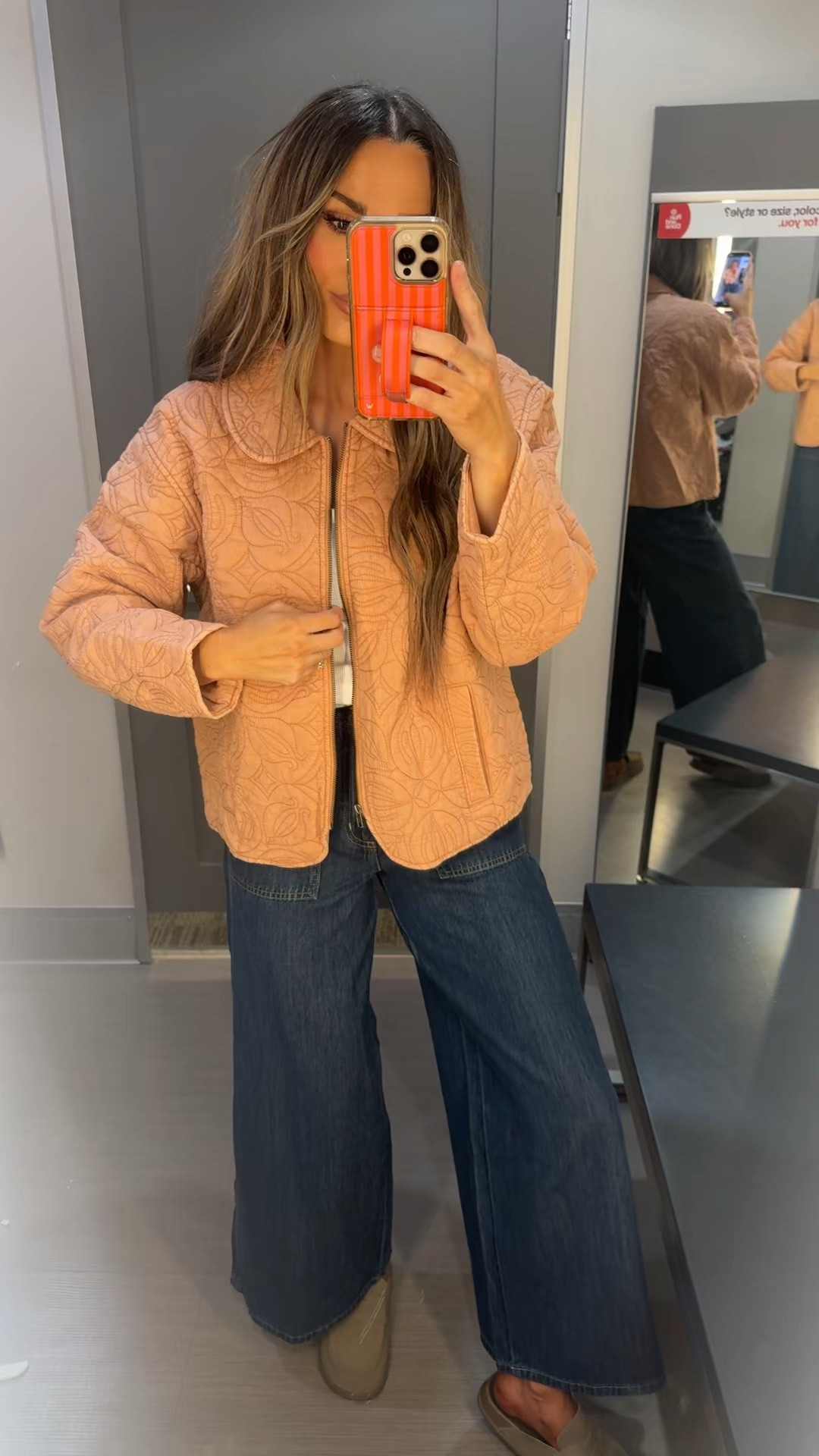 Target quilted jacket is so good! Wearing a large!

#LTKSaleAlert #LTKOver40 #LTKTall
