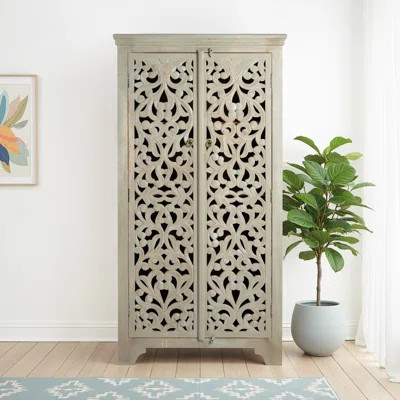 Eva Solid Wood Armoire | Wayfair North America