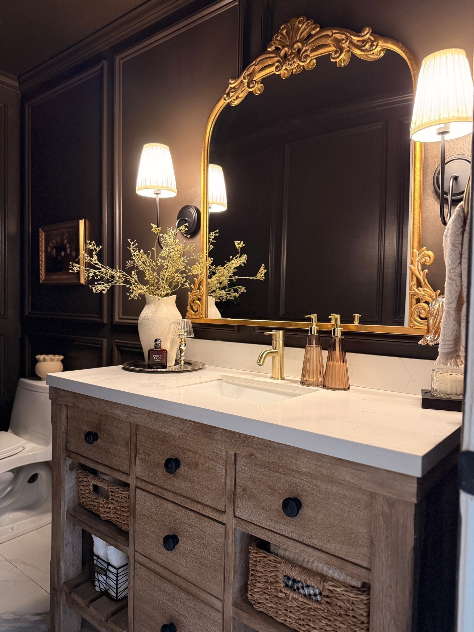 Vintage bathroom vibes🤎

#LTKHome