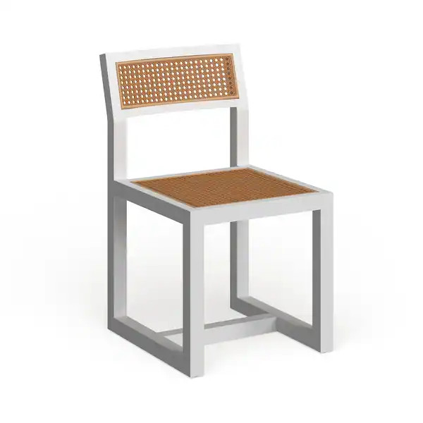 SAFAVIEH Bernice Cane Dining Chair - 22.2" x 17.5" x 30.7" - Bed Bath & Beyond - 28236875 | Bed Bath & Beyond