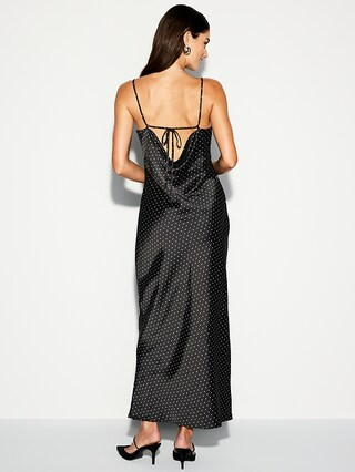 The Occasion by Old Navy V-Neck Satin Maxi Dress | Old Navy (US)