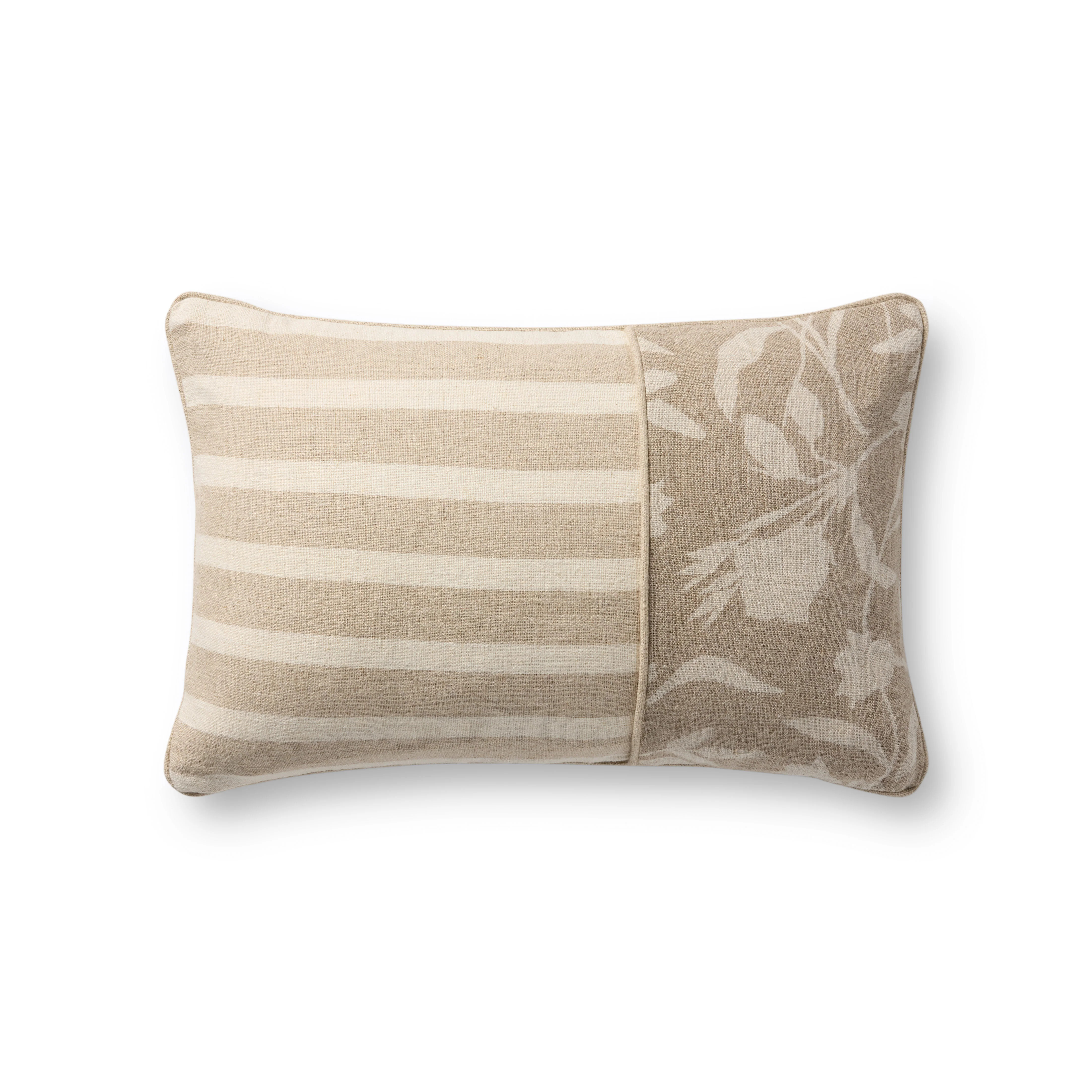 Loloi PLL0206 Natural 13'' x 21'' Pillow | Outrageous Interiors + Design
