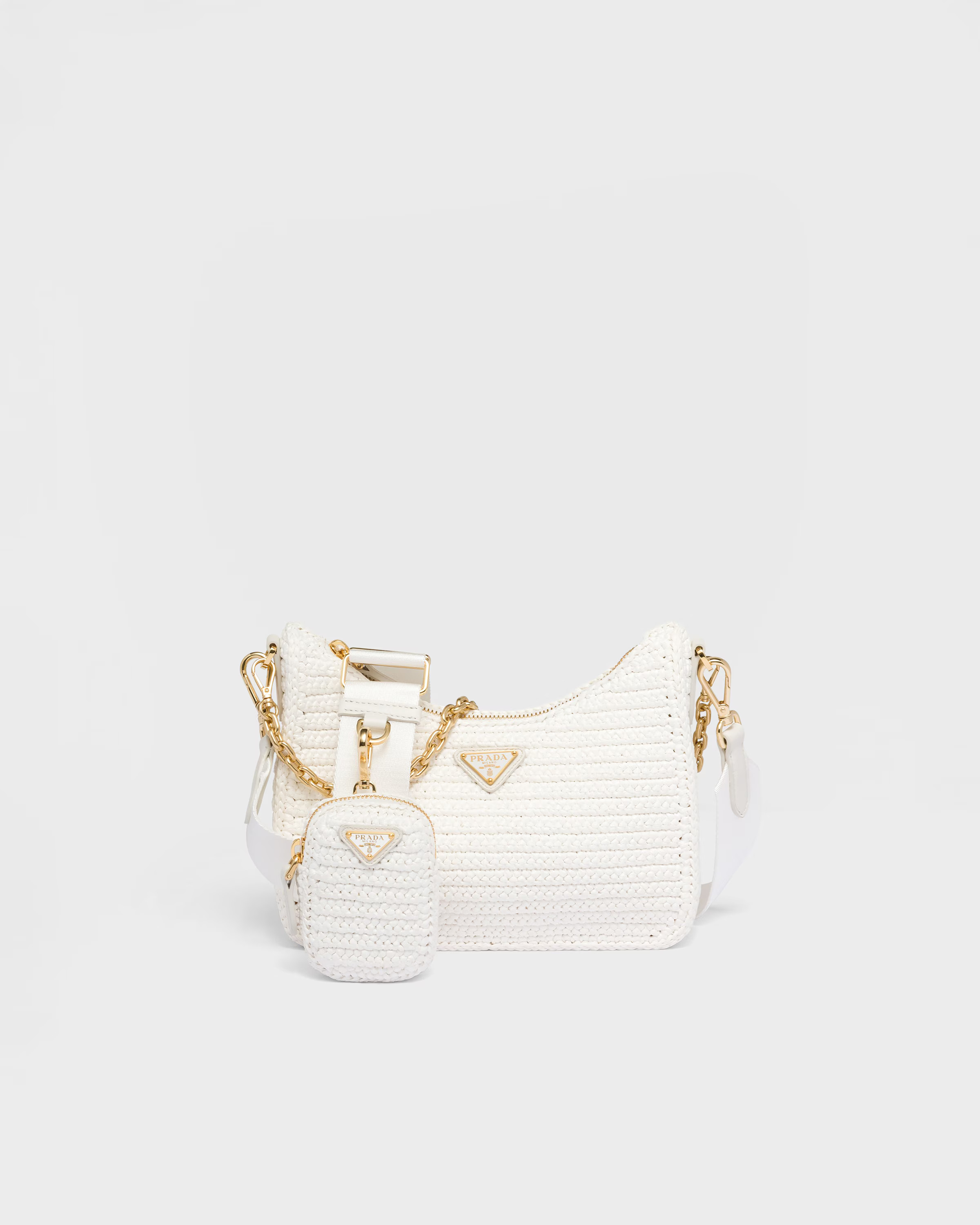 Prada Re-Edition 2005 crochet bag | Prada Spa US