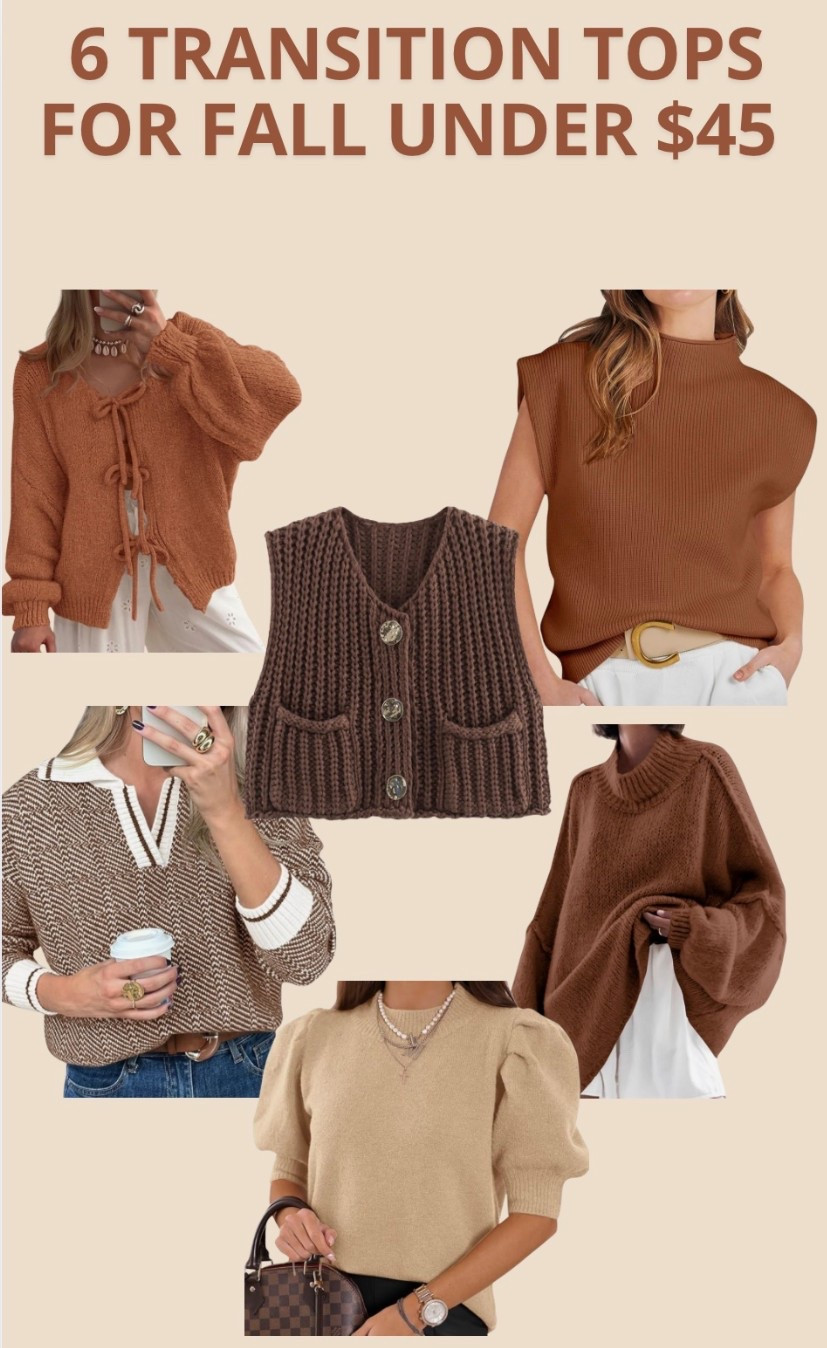 Cute and affordable fall sweaters! 
Amazon, Amazon fashion, fall fashion, Amazon sweaters, fall sweaters 