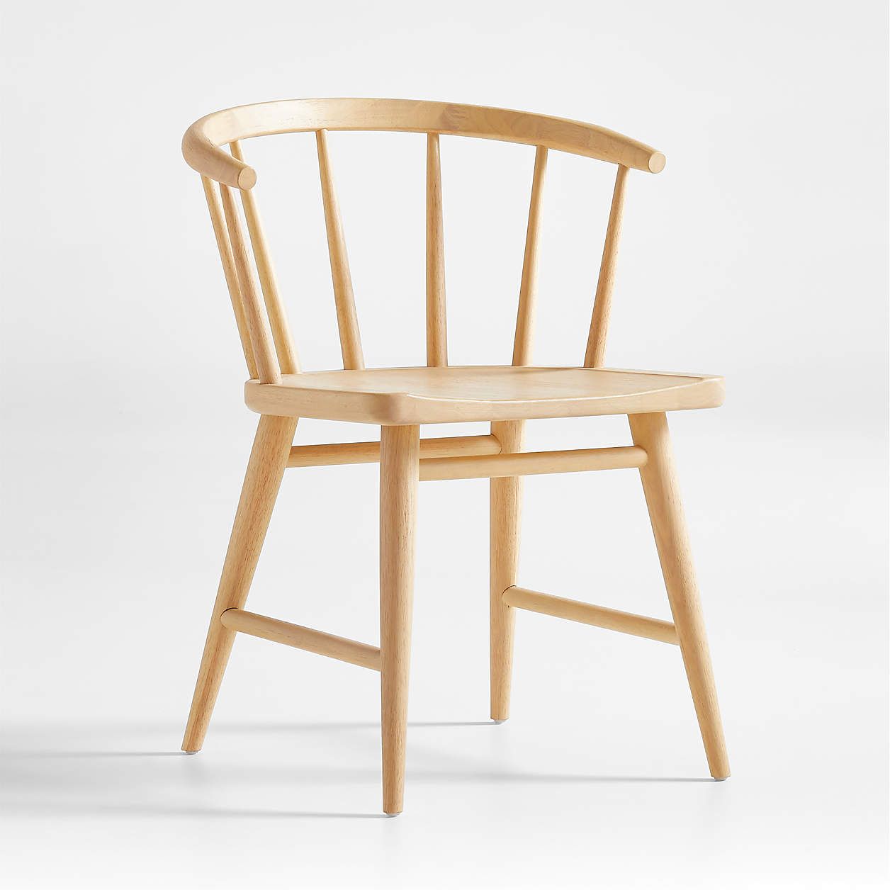 Pali Light Brown Wood Dining Chair + Reviews | Crate & Barrel | Crate & Barrel