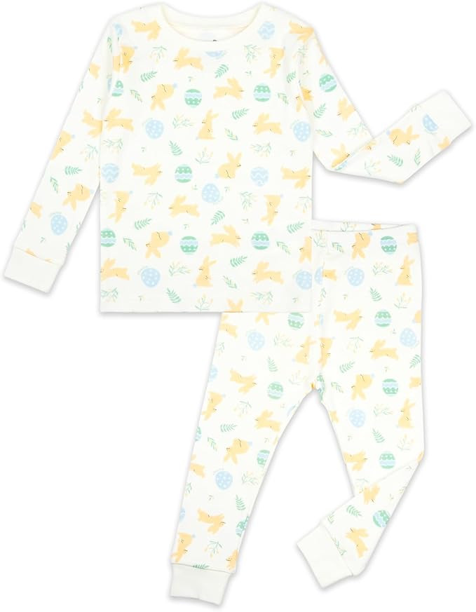 moimoln Sibling Matching 6M-8Y Soft Warm Cotton Modal Character Long Sleeve Snug-Fit Pajama Long ... | Amazon (US)