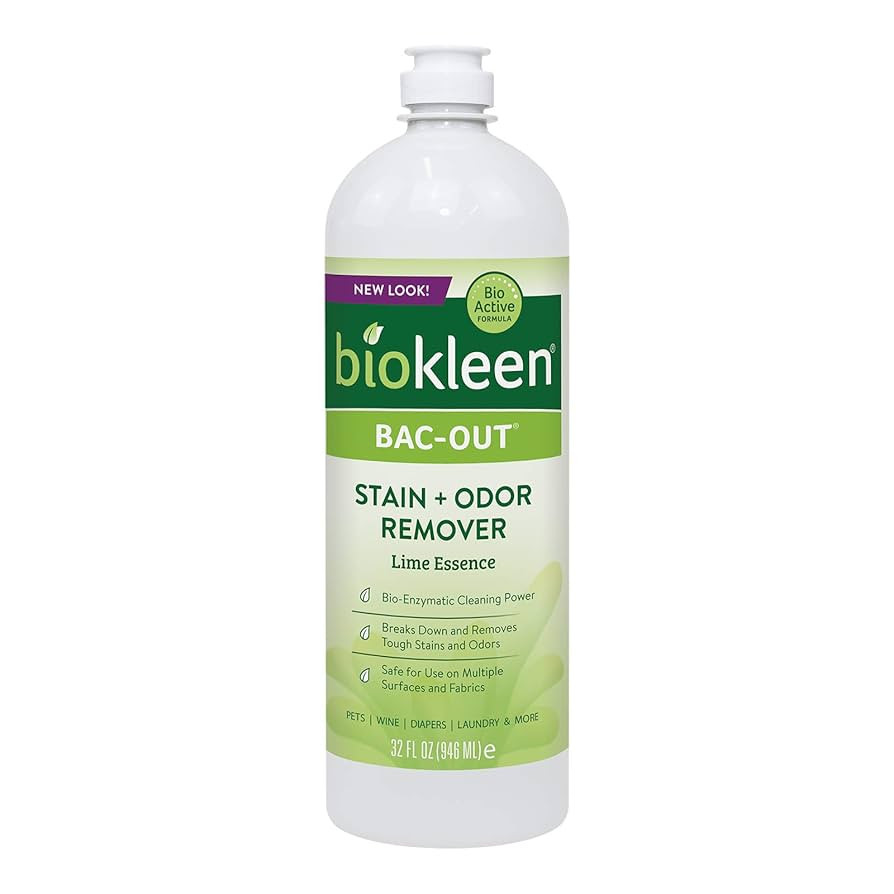 biokleen Bac Out Stain & Odor Eliminator with Live Enzyme Cultures, 32 oz | Amazon (US)