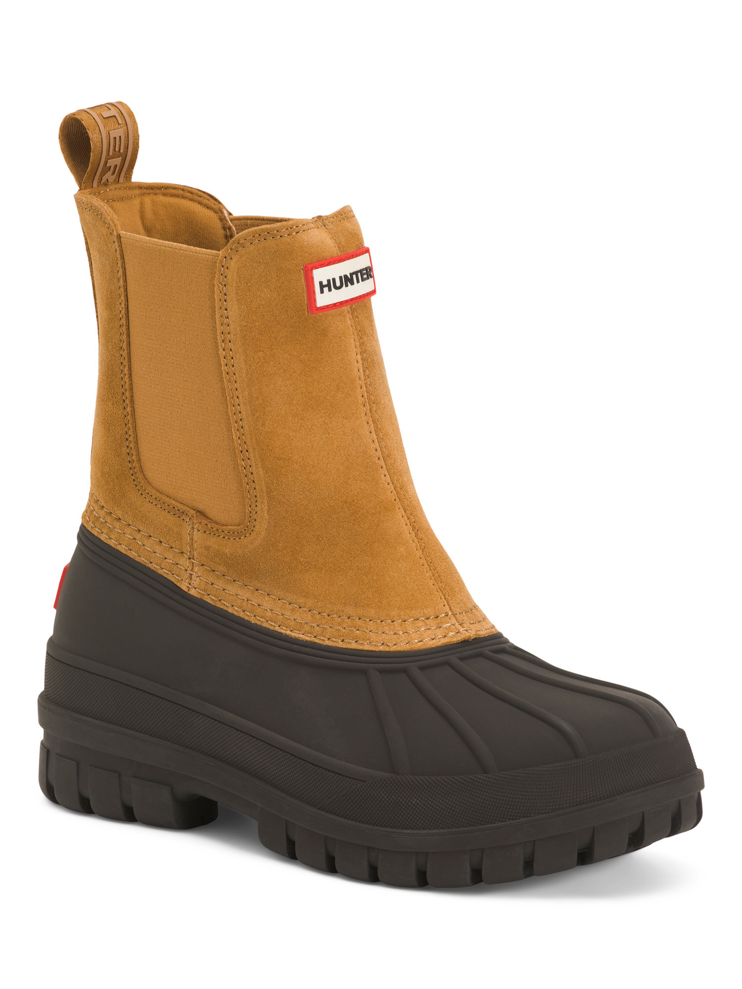 Suede Sutton Slip On Waterproof Duck Boots | TJ Maxx