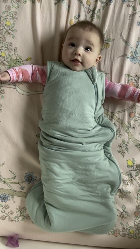 My favorite sleep sack after trying so many! Comes in beautiful colors and all different togs. I like the 0.5 and 1.0 (this one) So soft and love that I never worry about fabric coming near her mouth! #amazon #kytebaby #sleepsack 

#LTKbump #LTKbaby #LTKkids