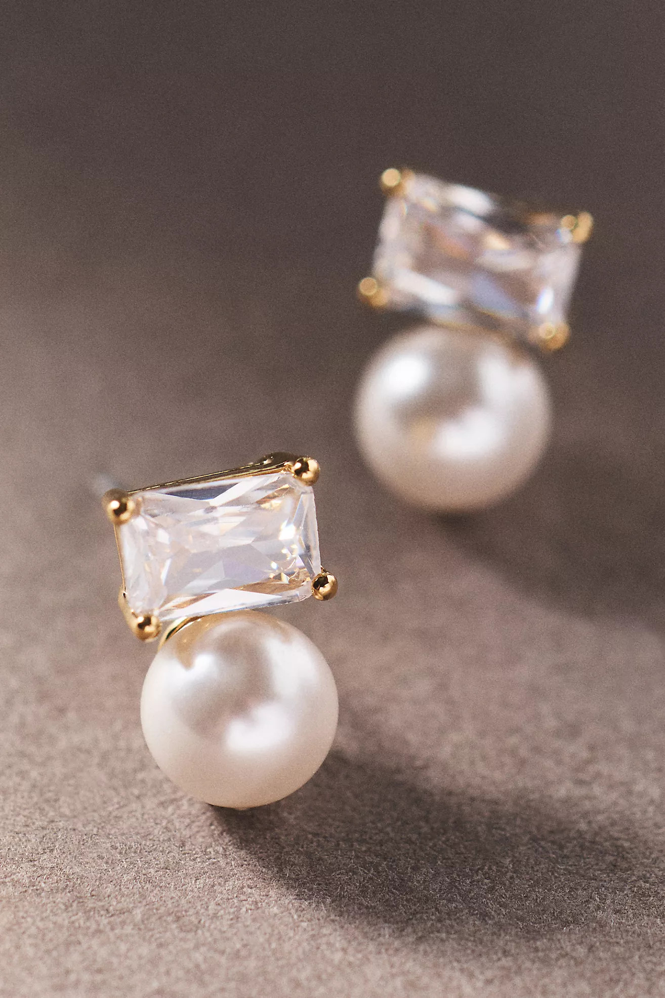 Bianca Pearl Crystal Earrings | Anthropologie (US)