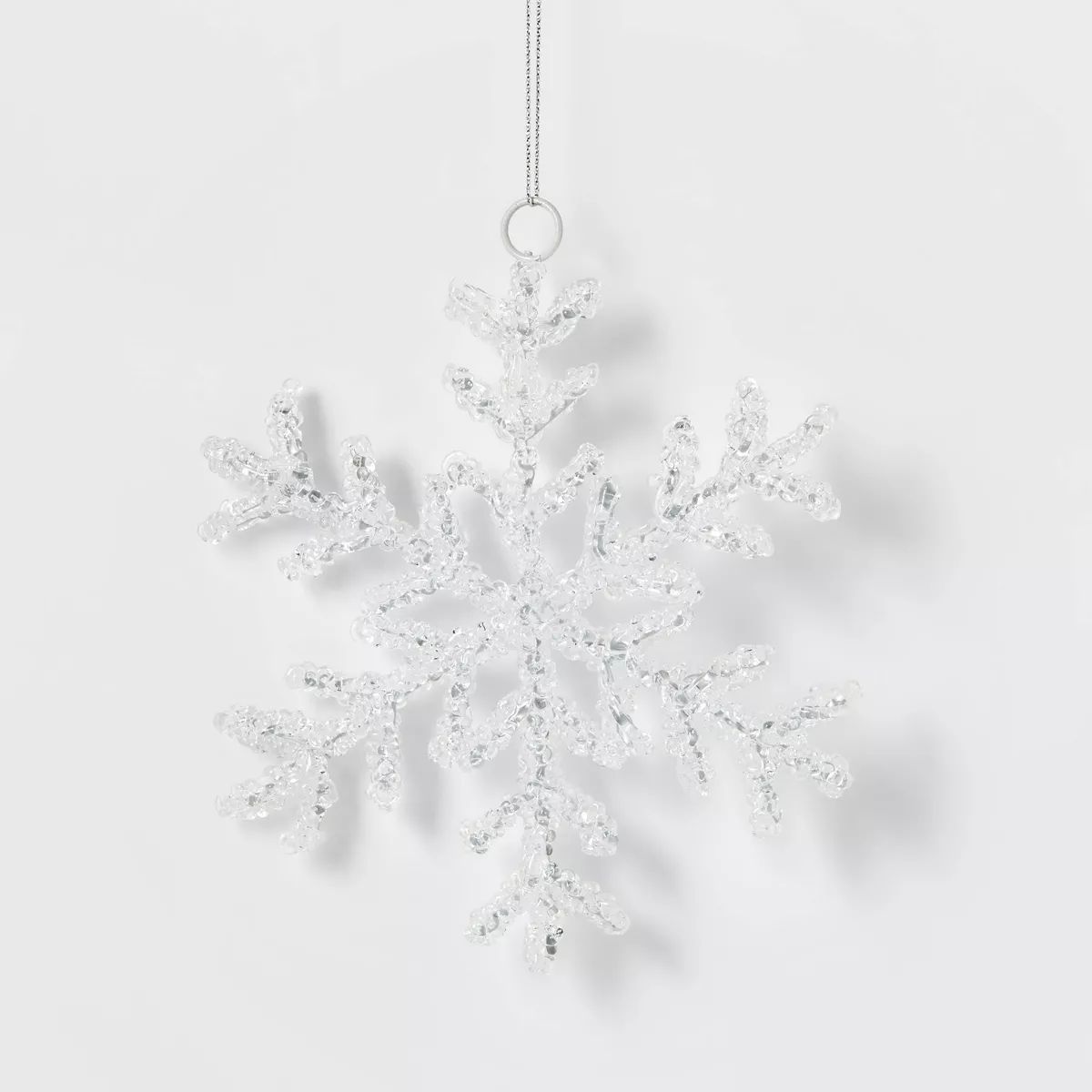 Acrylic Snowflake Christmas Tree Ornament Clear - Wondershop™ | Target