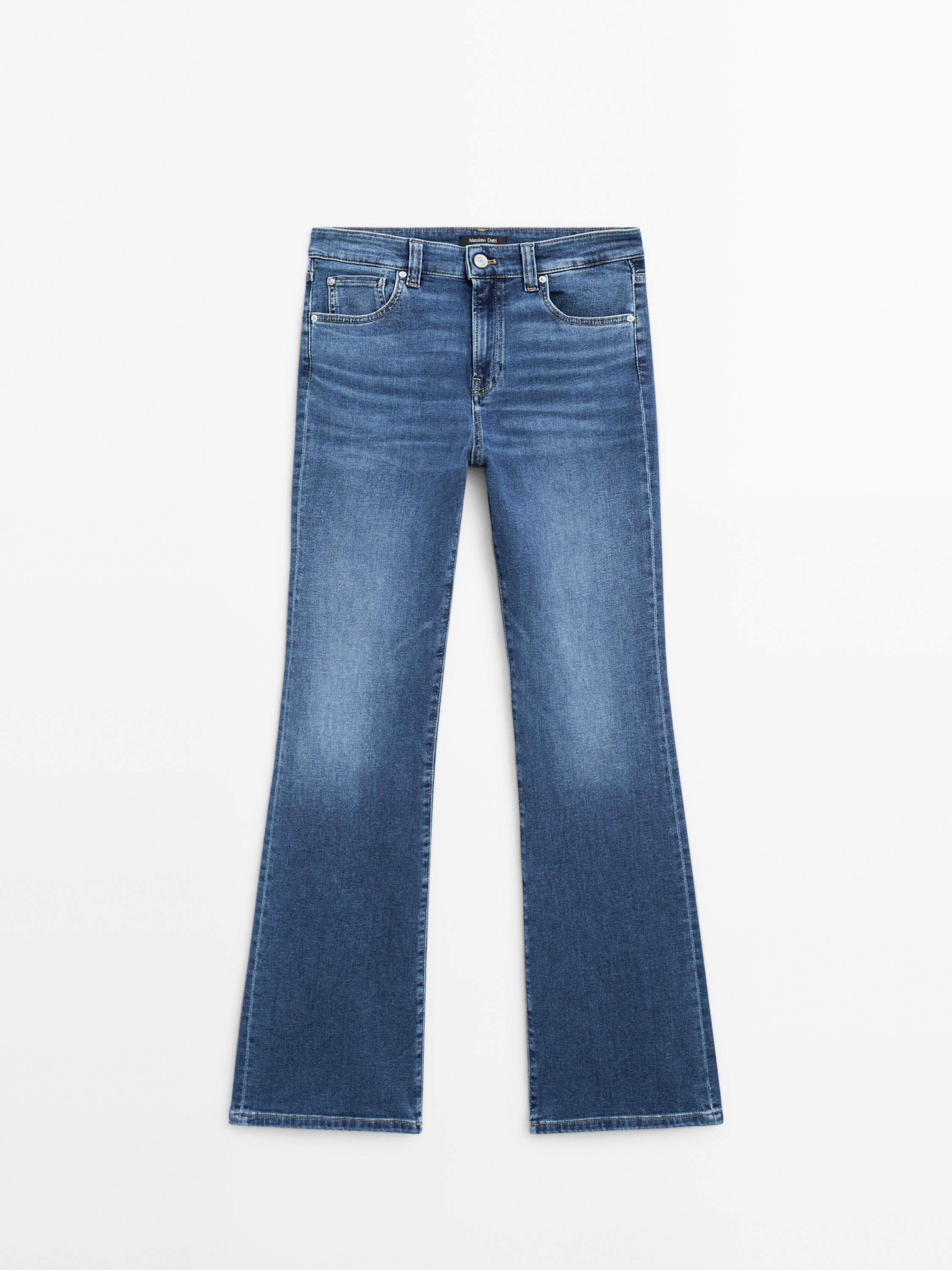 High-waist skinny flared jeans
    
 $100.00  Add to basket  SELECT SIZE | Massimo Dutti US