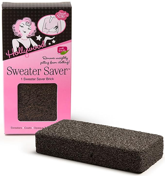 Hollywood Fashion Secrets Sweater Saver Brick - Effective Pill Remover for Clothing | Amazon (US)