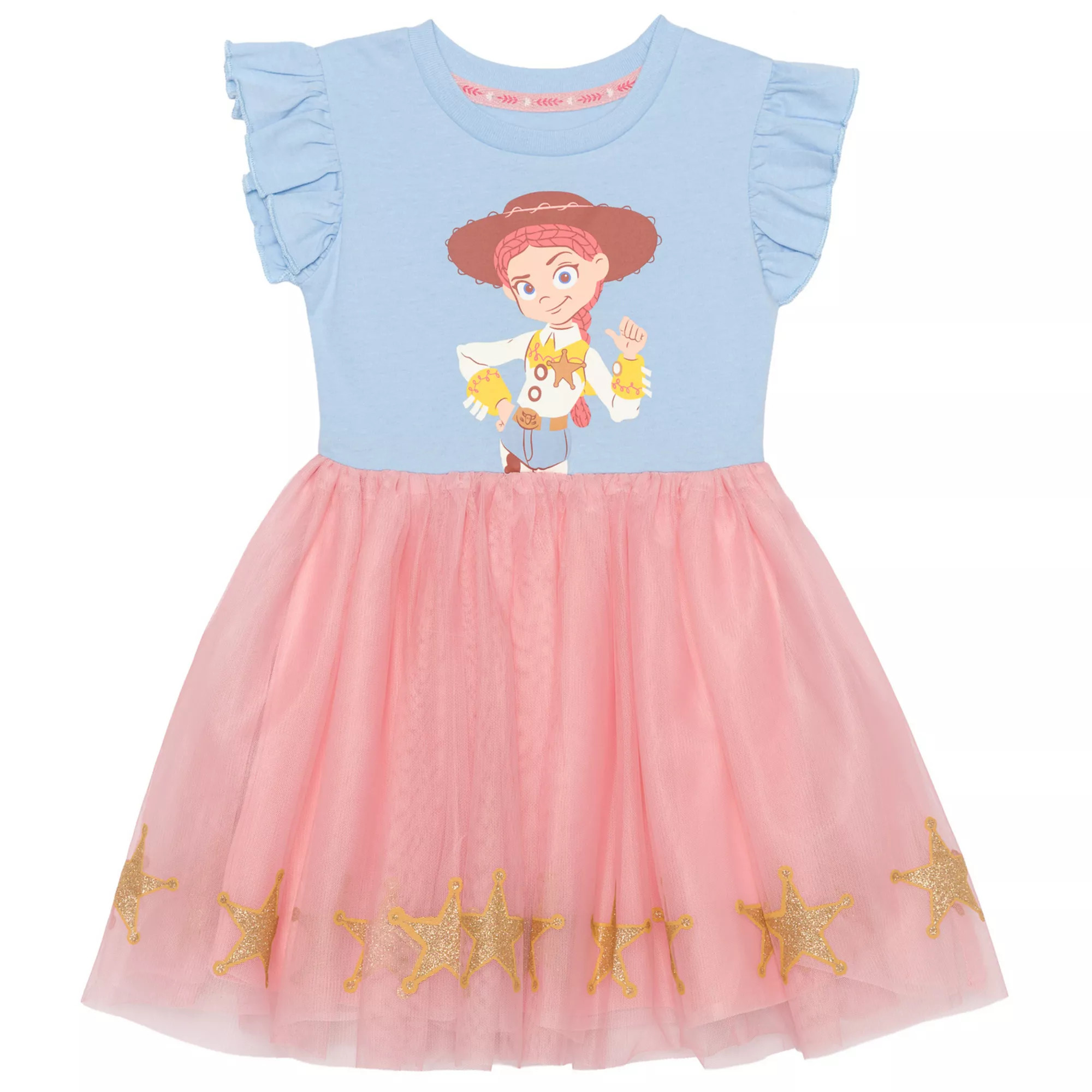 Baby & Toddler Girl Disney's Jessie Dress with Ruffle Sleeves | Kohl's