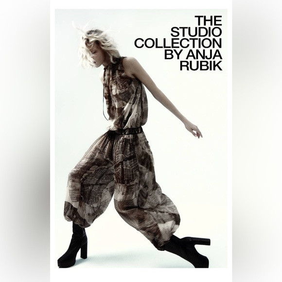 NWT $119 Zara The Studio collection by Anja Rubik pants  100% viscose | Poshmark