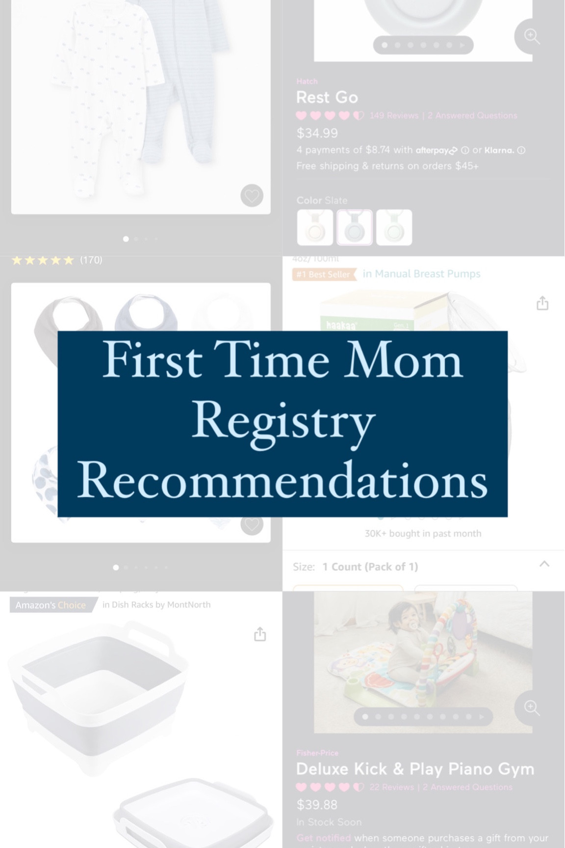 Products recommended to me to put on my registry by other moms! 

#LTKbump #LTKbaby #LTKfindsunder50