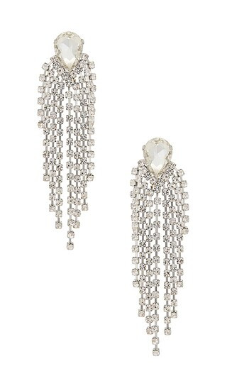Over And Out Earrings in Silver | Revolve Clothing (Global)